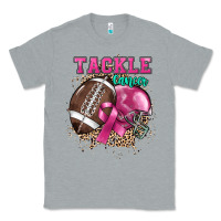 Heather Grey Tackle Cancer Classic Tee - HowdyJamesFarm