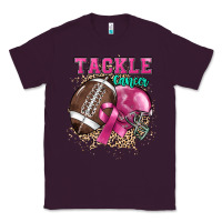 Plum Tackle Cancer Classic Tee - HowdyJamesFarm