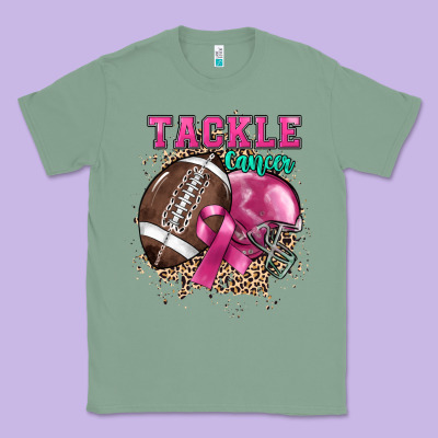 Tackle Cancer Classic Tee Designed By Howdyjamesfarm