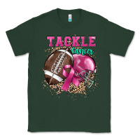 Sports Green Tackle Cancer Classic Tee - HowdyJamesFarm