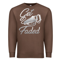 Chestnut get faded barber barbershop hairdresser pullover hoodie Premium Sweatshirt - linhVisuals