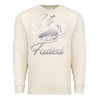 Sandshell get faded barber barbershop hairdresser pullover hoodie Premium Sweatshirt - linhVisuals