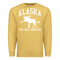 Antique Gold alaska Premium Sweatshirt - linhVisuals