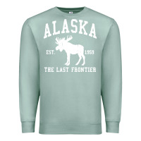 Seafoam alaska Premium Sweatshirt - linhVisuals