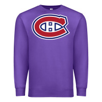 Purple the canadiens Premium Sweatshirt - linhVisuals