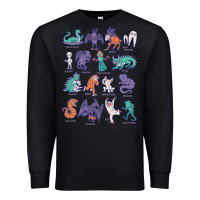Black cryptid creatures   mythology Premium Sweatshirt - linhVisuals