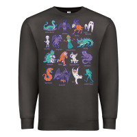 Smoke cryptid creatures   mythology Premium Sweatshirt - linhVisuals