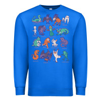 True Royal cryptid creatures   mythology Premium Sweatshirt - linhVisuals