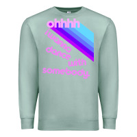Seafoam ohhhhh i wanna dance with somebody Premium Sweatshirt - linhVisuals