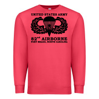 Cardinal army 82nd airborne Premium Sweatshirt - linhVisuals