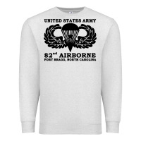 Oatmeal Heather army 82nd airborne Premium Sweatshirt - linhVisuals