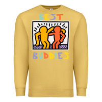Antique Gold best buddies has landed Premium Sweatshirt - linhVisuals