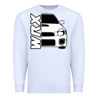 White W R X cars Premium Sweatshirt - linhVisuals