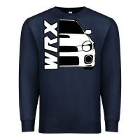 Navy W R X cars Premium Sweatshirt - linhVisuals