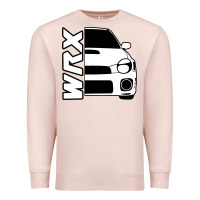 Pale Pink W R X cars Premium Sweatshirt - linhVisuals