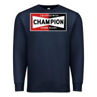 Navy champion spark plugs company Premium Sweatshirt - linhVisuals