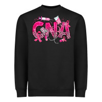 Black breast cancer cna certified nursing assistant Heavyweight Sweatshirt - JahusDesignShop