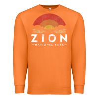 Carrot retro zion national park us vintage utah adventure hiking Premium Sweatshirt - linhVisuals