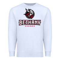 White bethany lutheran college vikings Premium Sweatshirt - linhVisuals