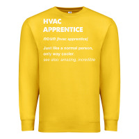 Lemon hvac apprentice t shirt Premium Sweatshirt - linhVisuals