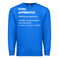 True Royal hvac apprentice t shirt Premium Sweatshirt - linhVisuals