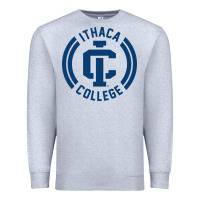 Heather Grey ithaca college bombers Premium Sweatshirt - linhVisuals