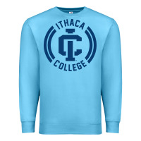 Ocean Blue ithaca college bombers Premium Sweatshirt - linhVisuals