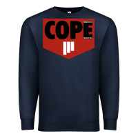 Navy #manchester #orchestra #cope Premium Sweatshirt - linhVisuals