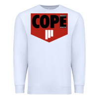 White #manchester #orchestra #cope Premium Sweatshirt - linhVisuals