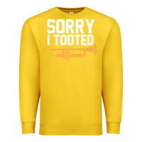 Lemon sorry i tooted funny trumpet player pun gift sarcastic humor quote Premium Sweatshirt - linhVisuals