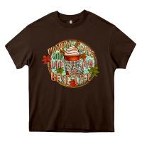Chocolate Brown pumpkin spice and livin my best life Heavy Core Tee - CowGirlArtShop