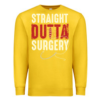 Lemon straight outta surgery funny get well soon gifts post surgery supporti Premium Sweatshirt - linhVisuals