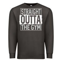 Smoke straight outta the gym Premium Sweatshirt - linhVisuals