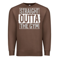 Chestnut straight outta the gym Premium Sweatshirt - linhVisuals