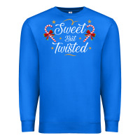 True Royal sweet but twisted candy cane christmas humor funny and cute gifts for Premium Sweatshirt - linhVisuals