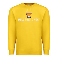 Lemon that's neat whiskey funny saying Premium Sweatshirt - linhVisuals