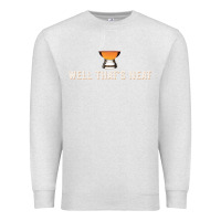 Oatmeal Heather that's neat whiskey funny saying Premium Sweatshirt - linhVisuals