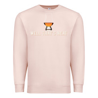 Pale Pink that's neat whiskey funny saying Premium Sweatshirt - linhVisuals