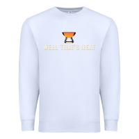 White that's neat whiskey funny saying Premium Sweatshirt - linhVisuals