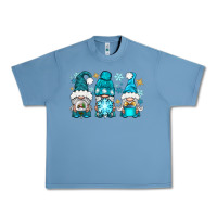 Pebble Blue winter gnomies Urban Heavy Tee - BundleAndBundleShop