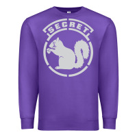 Purple Secret Squirrel Premium Sweatshirt - linhVisuals