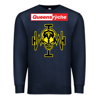 Navy Queensrÿche Premium Sweatshirt - linhVisuals