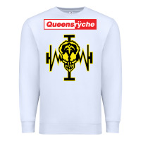 White Queensrÿche Premium Sweatshirt - linhVisuals