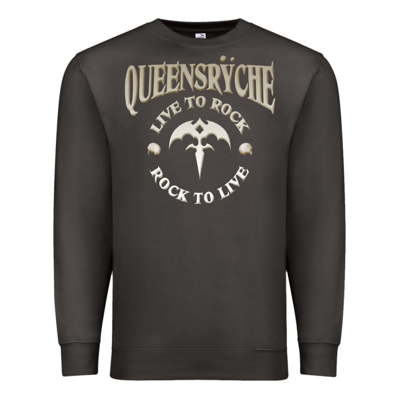 ‘qüëënsrÿche Live To Ock Premium Sweatshirt by linhVisuals | Teevron
