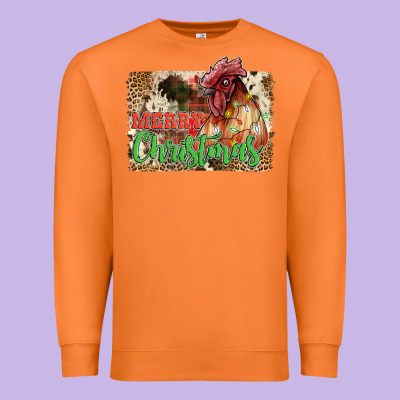 Merry Christmas Premium Sweatshirt Designed By Jahusdesignshop