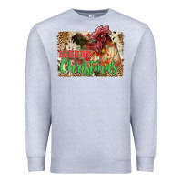 Heather Grey merry christmas Premium Sweatshirt - JahusDesignShop