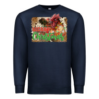 Navy merry christmas Premium Sweatshirt - JahusDesignShop