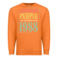 Carrot vintage 1988 awesome people are born in 1988 31st birthday gift for me Premium Sweatshirt - linhVisuals