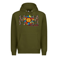 Army Green mom autism Premium Hoodie - RacoonDesign