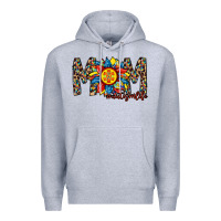 Heather Grey mom autism Premium Hoodie - RacoonDesign
